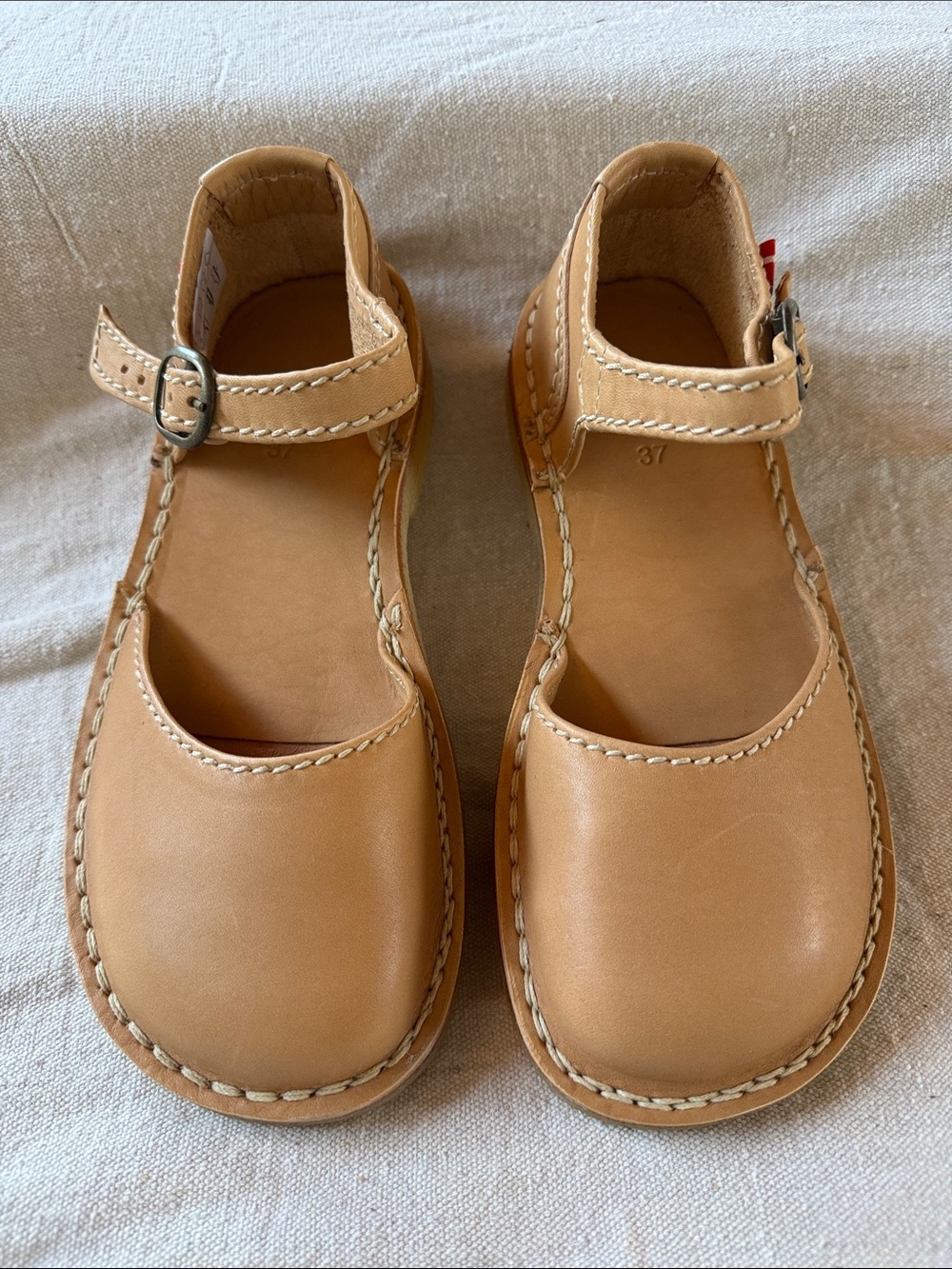 Duckfeet sz 37 Leather Mols Bio EUC worn once